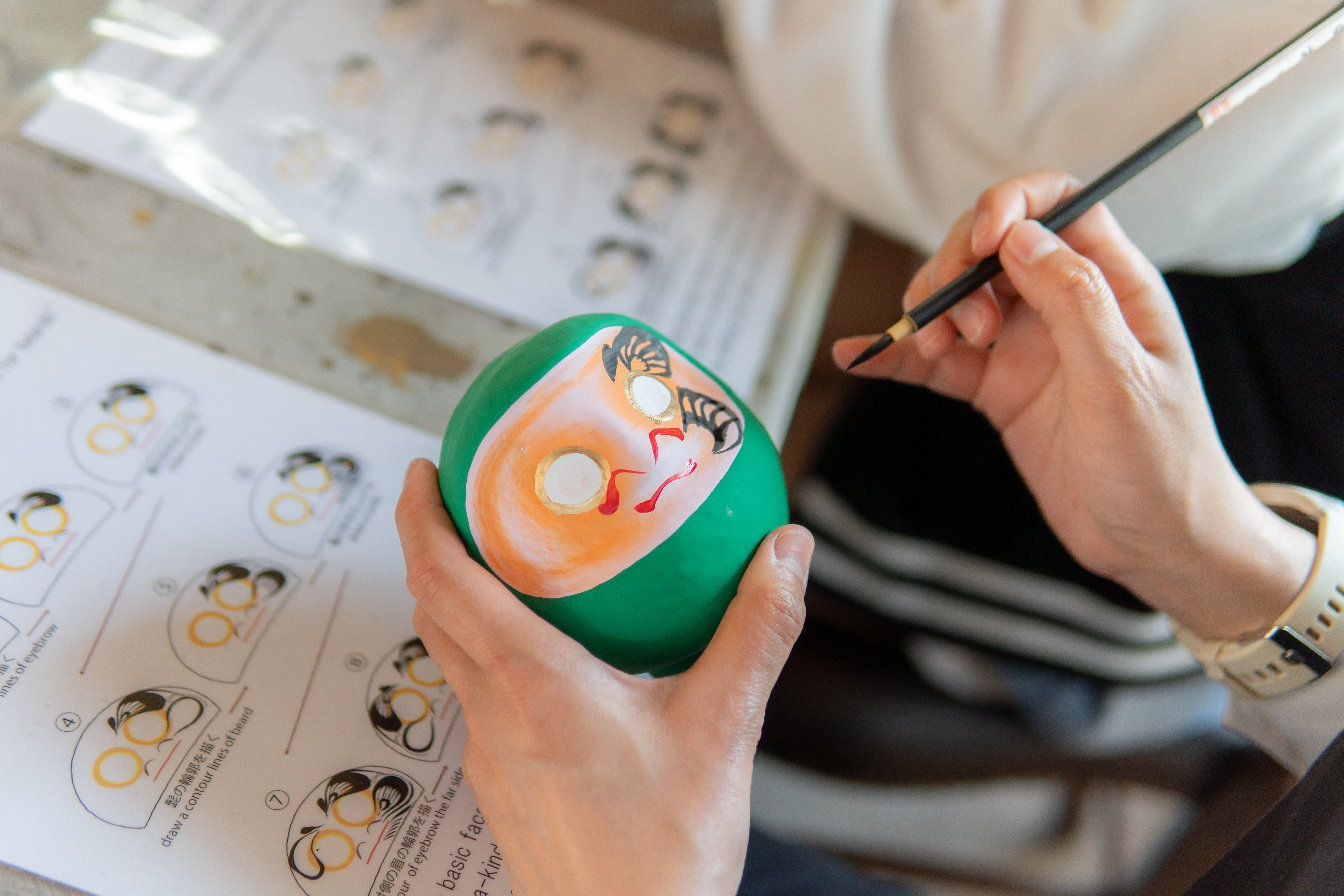 iwafu - だるま絵付け体験｜日本期間限定文化旅行ガイド｜深い体験と